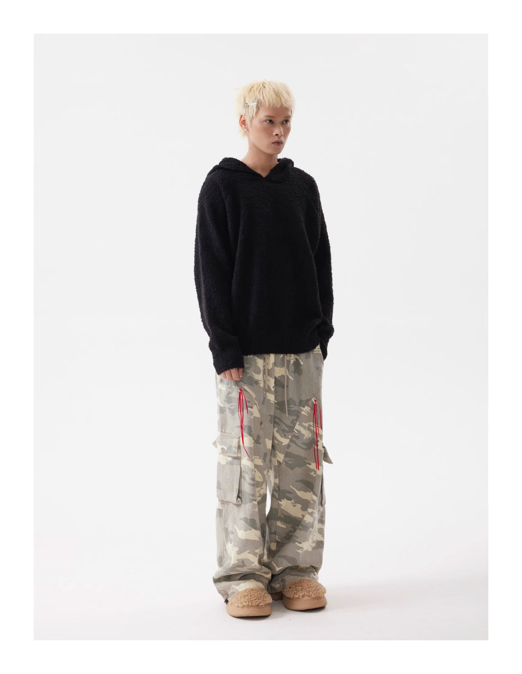 BTSG Slouchy Sweater Hoodie