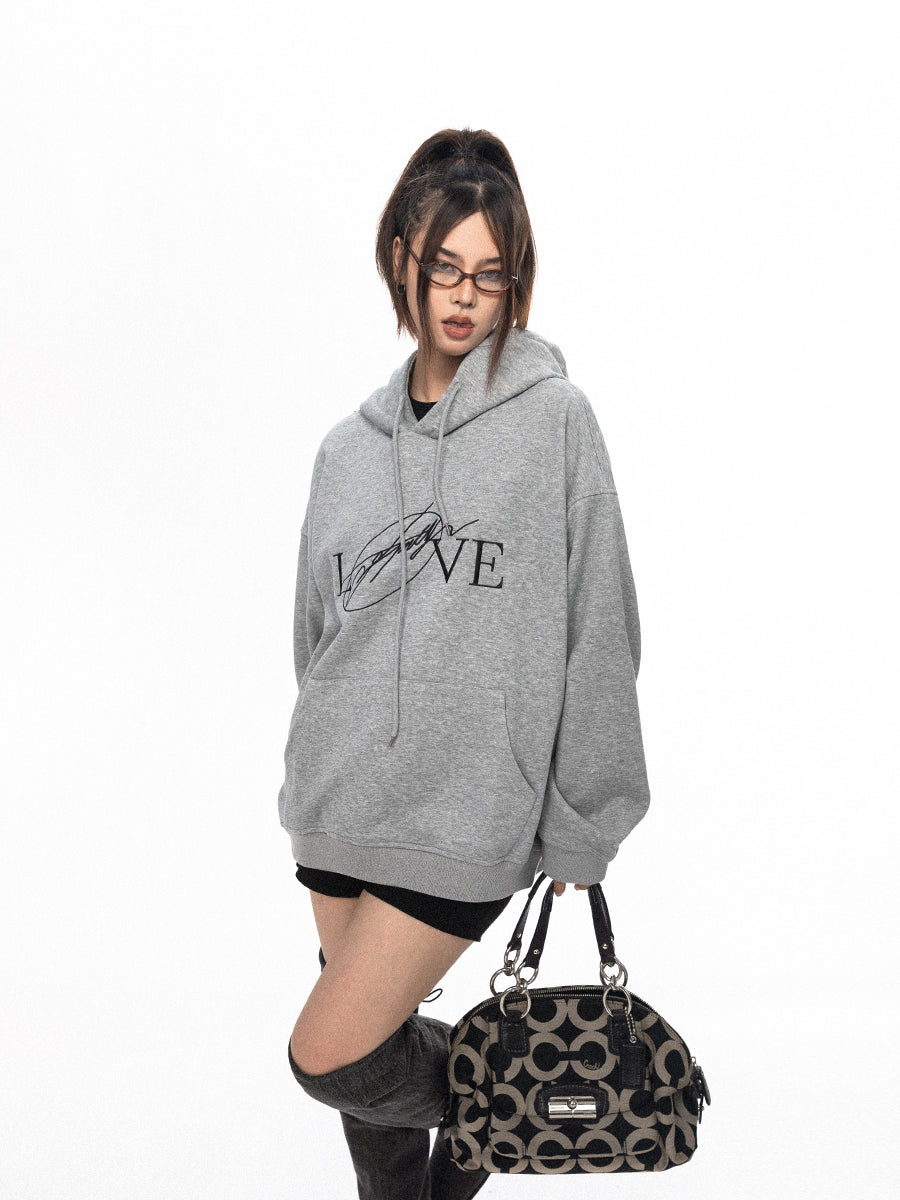BLACKBB's Niche Design Over The Shoulder Hoodie