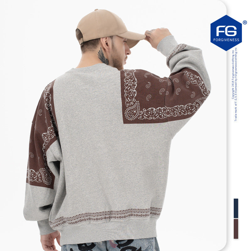 FORGIVNESS JAPANESE Cashew Flower Sweatshirt