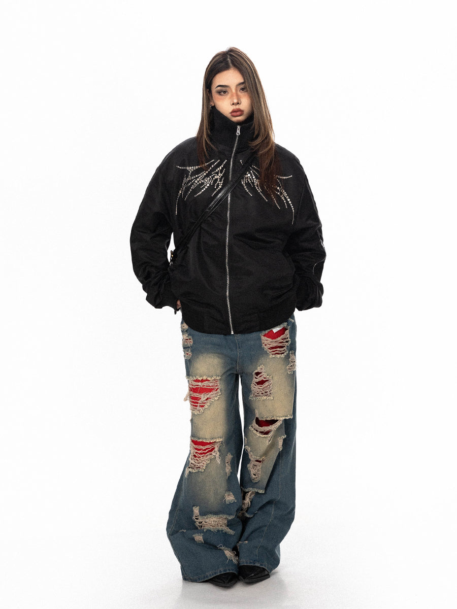 BLACKBB American Vintage Heavy Industry Willow Zip Up Jacket