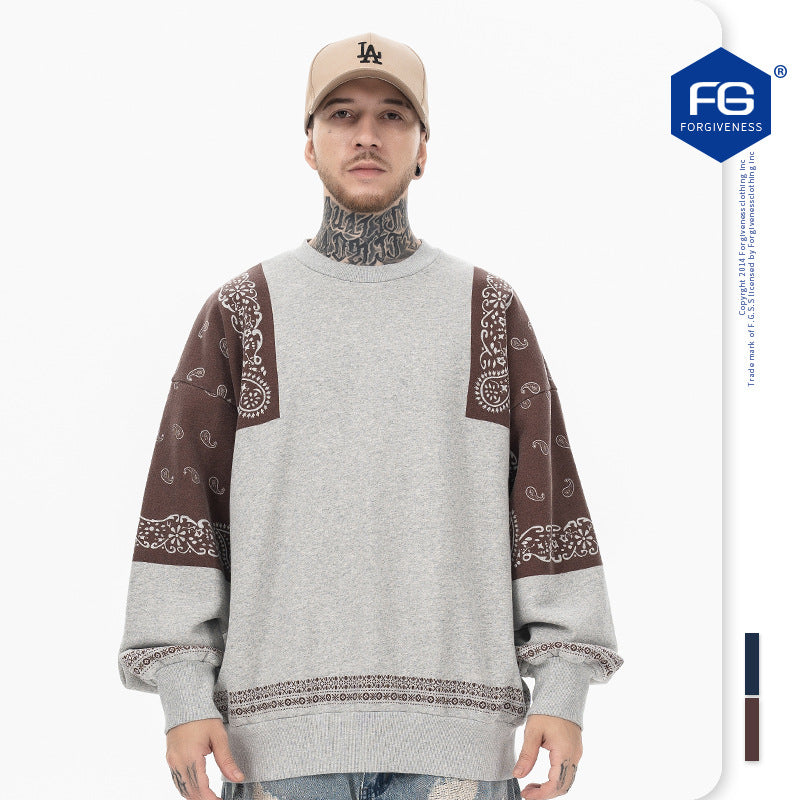 FORGIVNESS JAPANESE Cashew Flower Sweatshirt