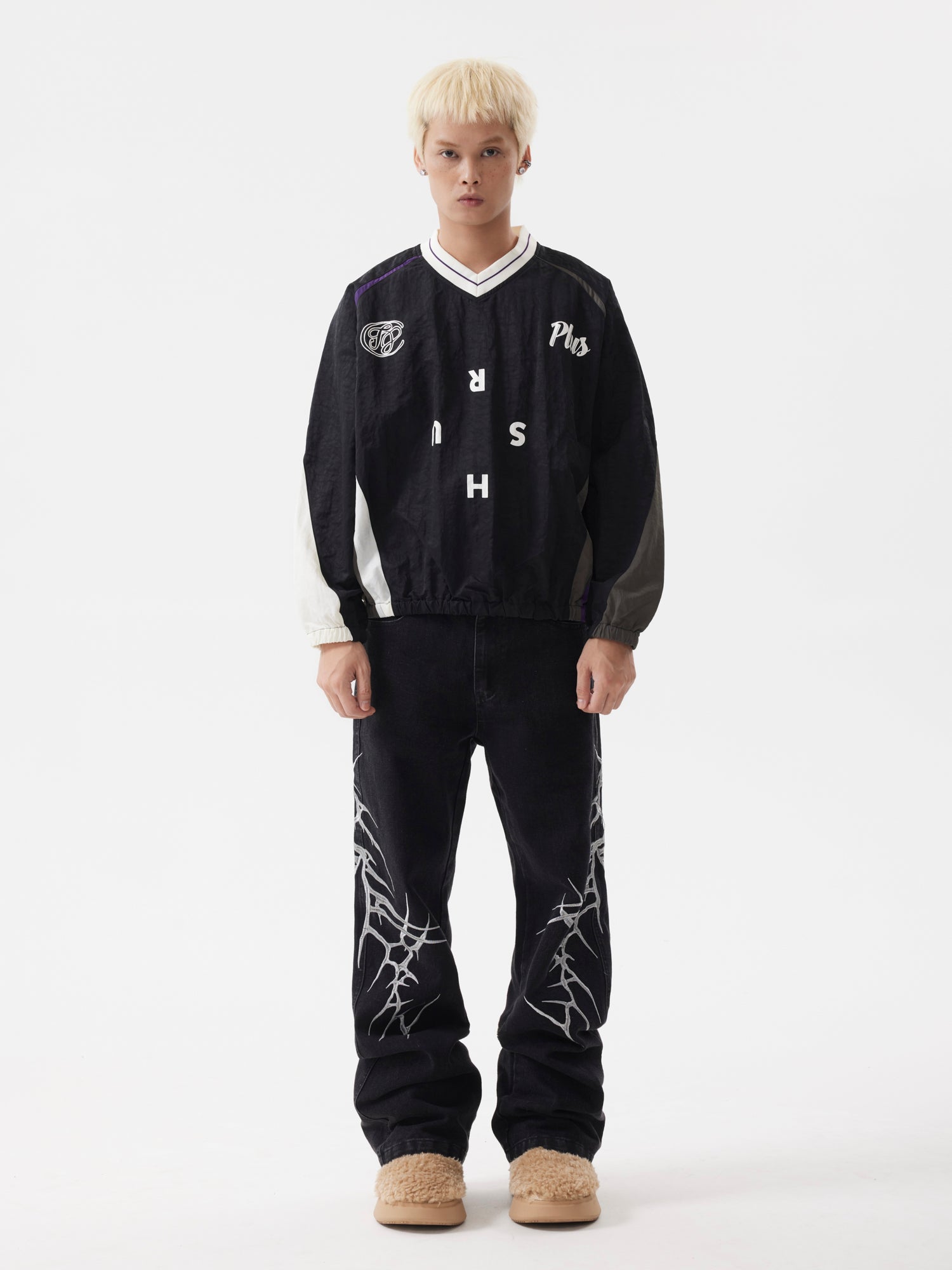 BTSG Stitching Contrast Waterproof Jersey