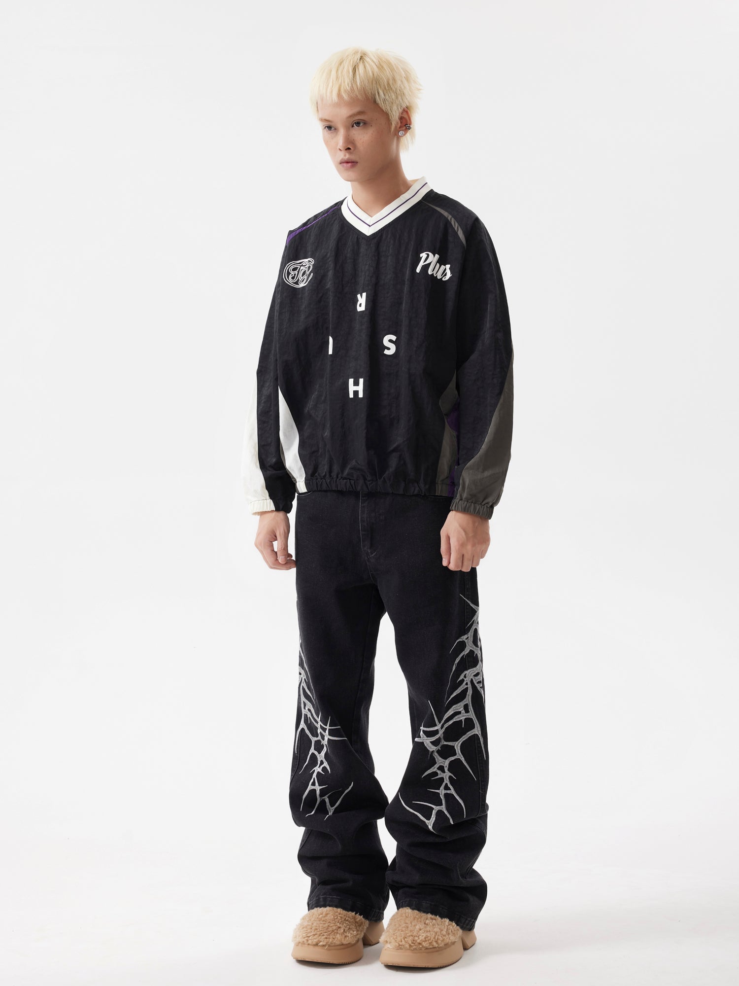 BTSG Stitching Contrast Waterproof Jersey