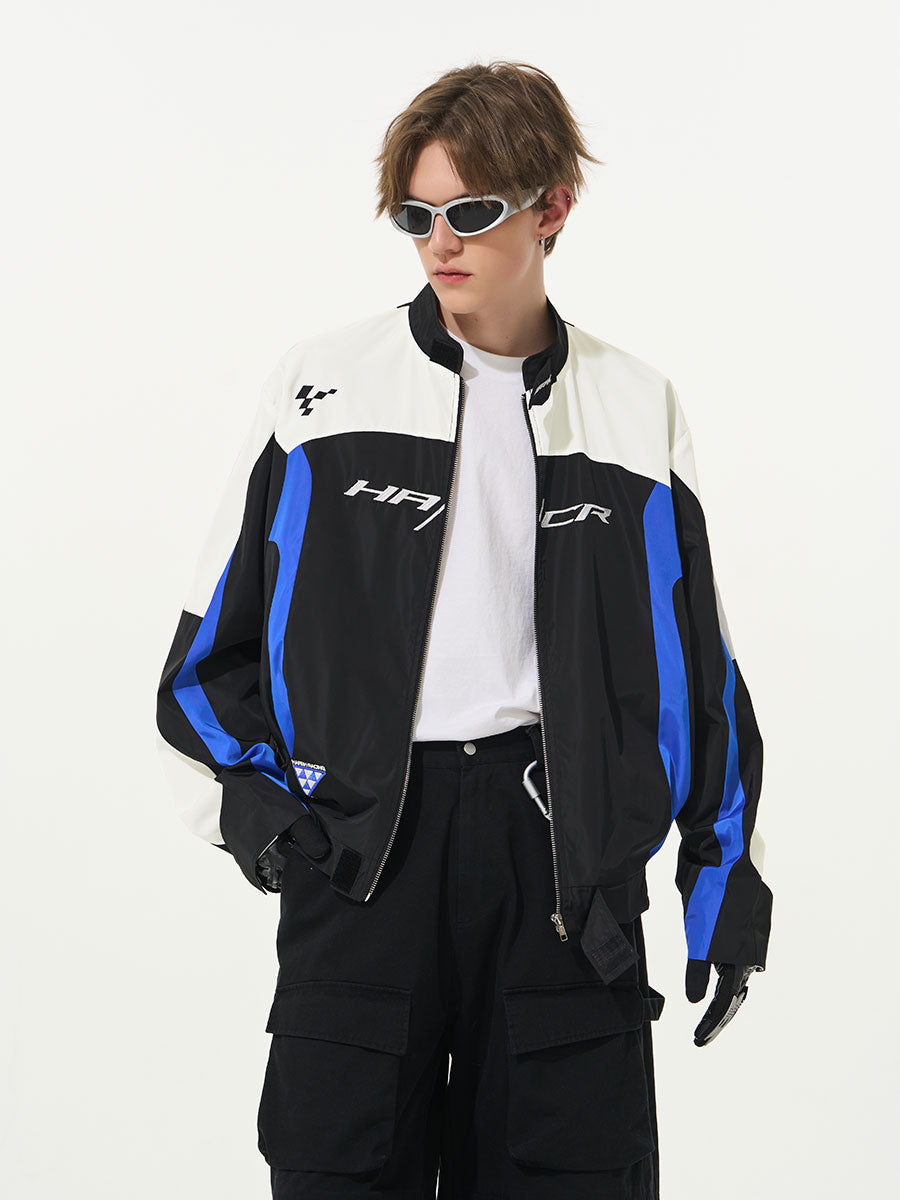 Harshandcruel Racing Blocked Jackets