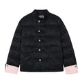 Harshandcruel Chinese Floral Jacquard Fabric Tang Costume Graphene Thermal Cotton Jacket