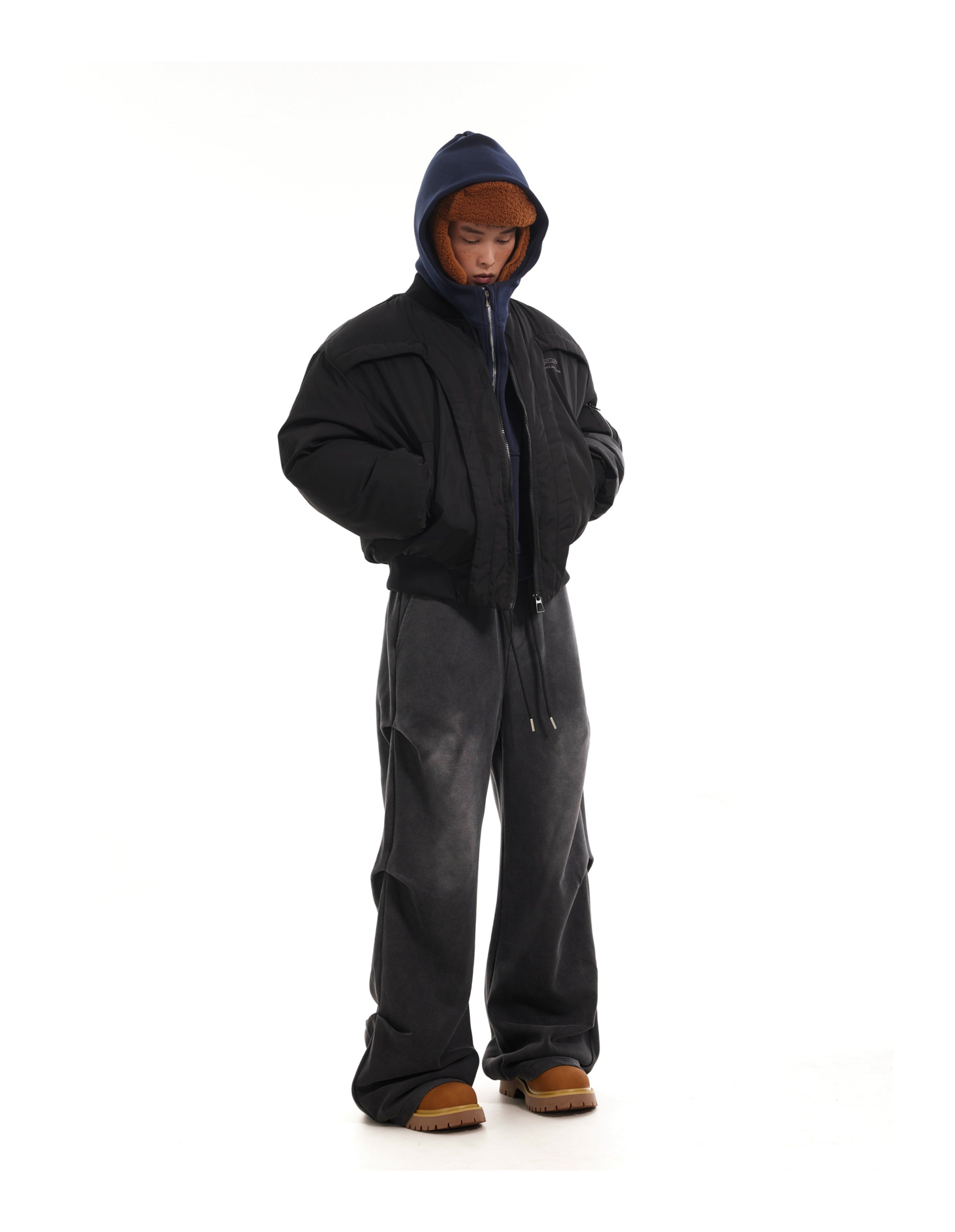 BTSG Curved Deconstructed M1 Padded Cotton Jacket