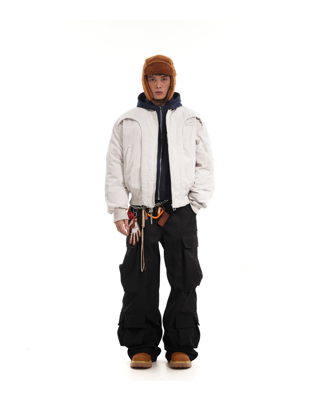 BTSG Curved Deconstructed M1 Padded Cotton Jacket