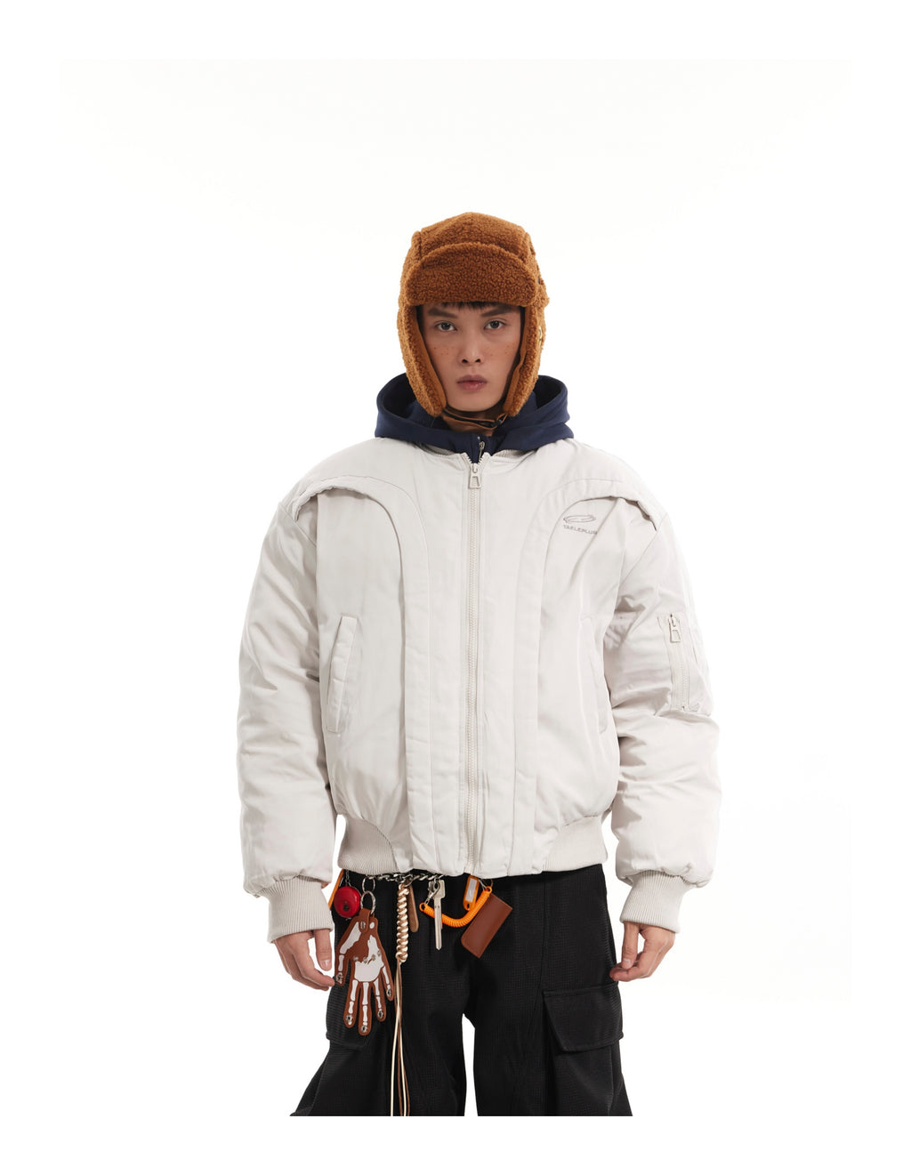 BTSG Curved Deconstructed M1 Padded Cotton Jacket