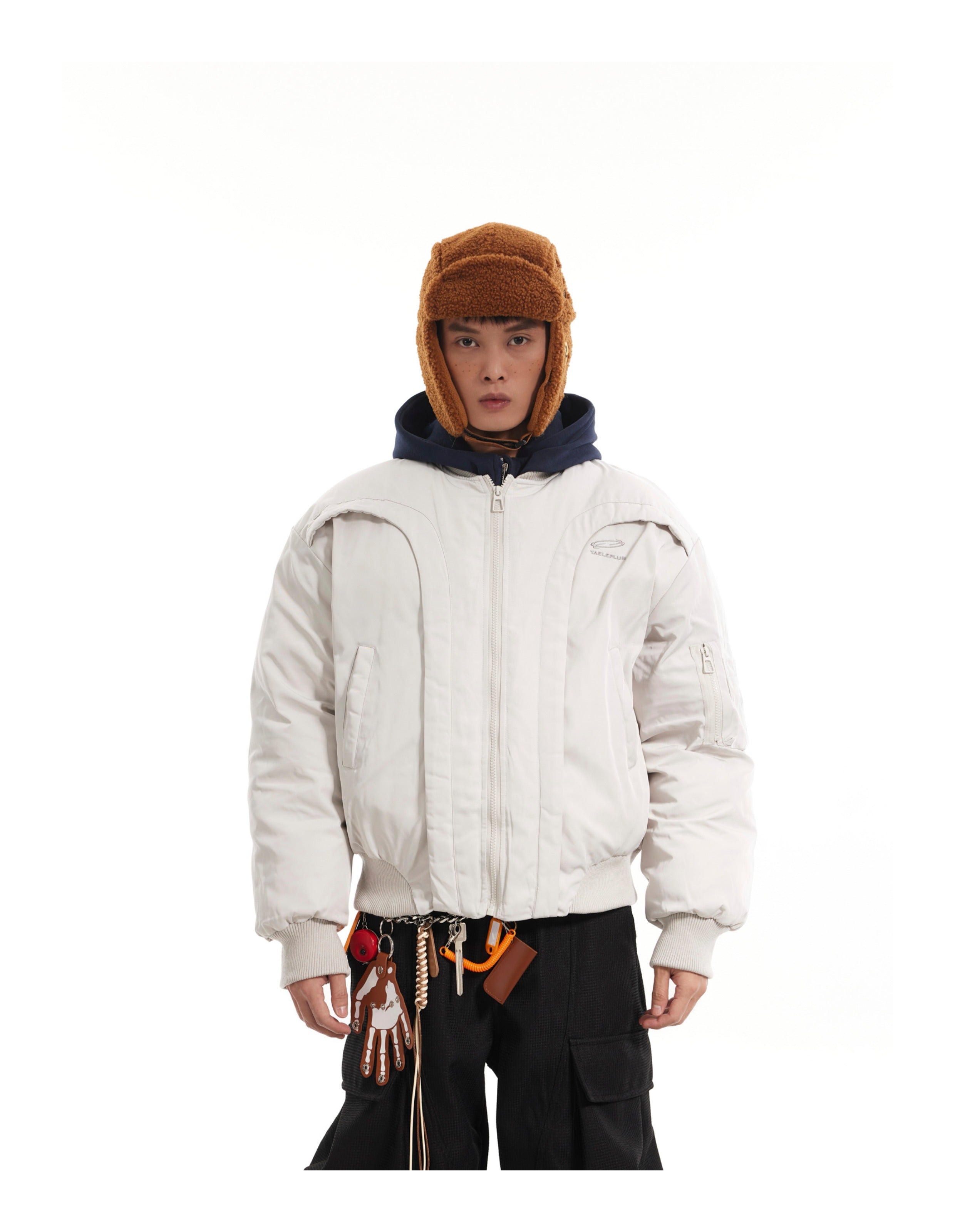 BTSG Curved Deconstructed M1 Padded Cotton Jacket