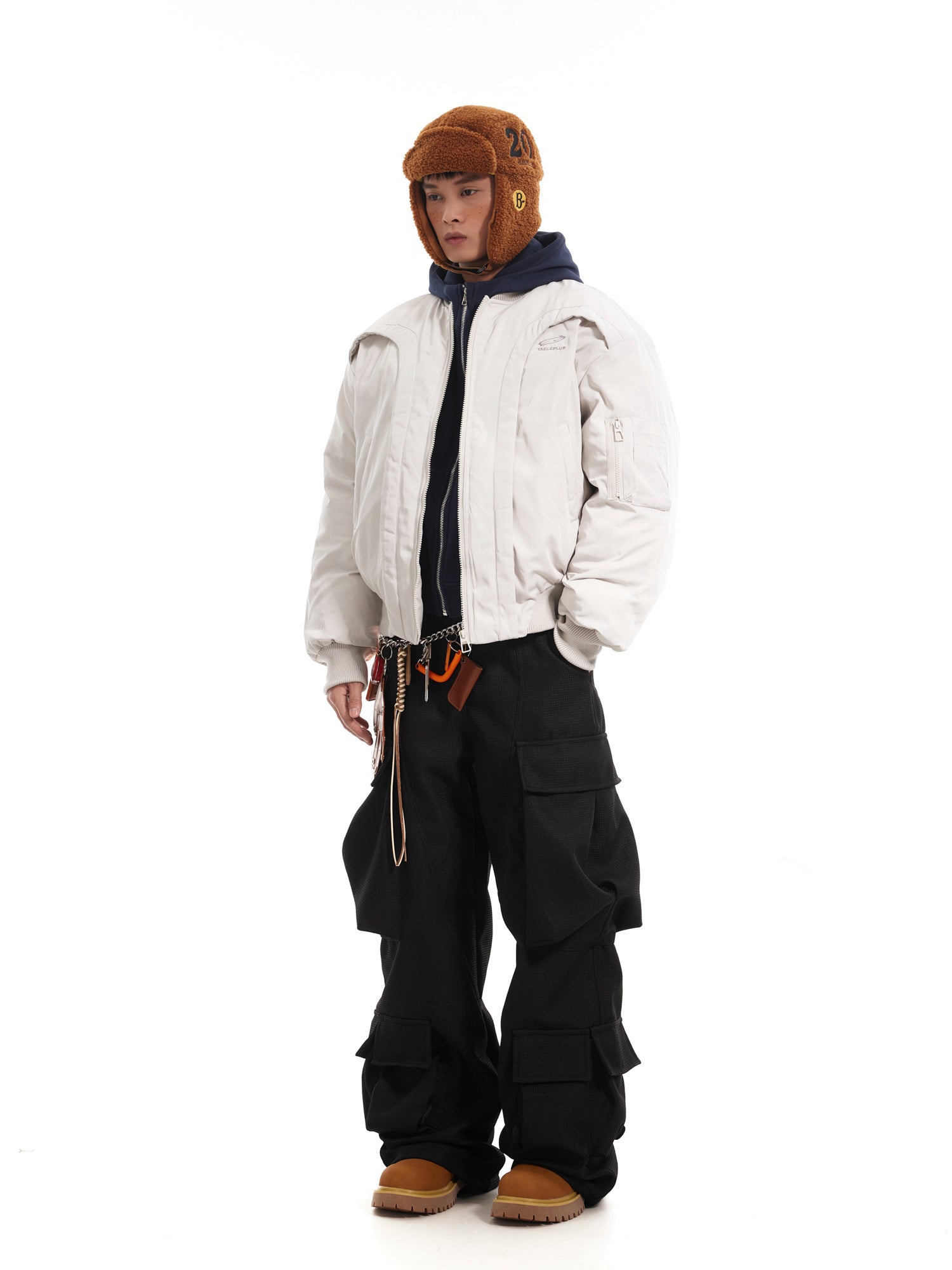 BTSG Curved Deconstructed M1 Padded Cotton Jacket