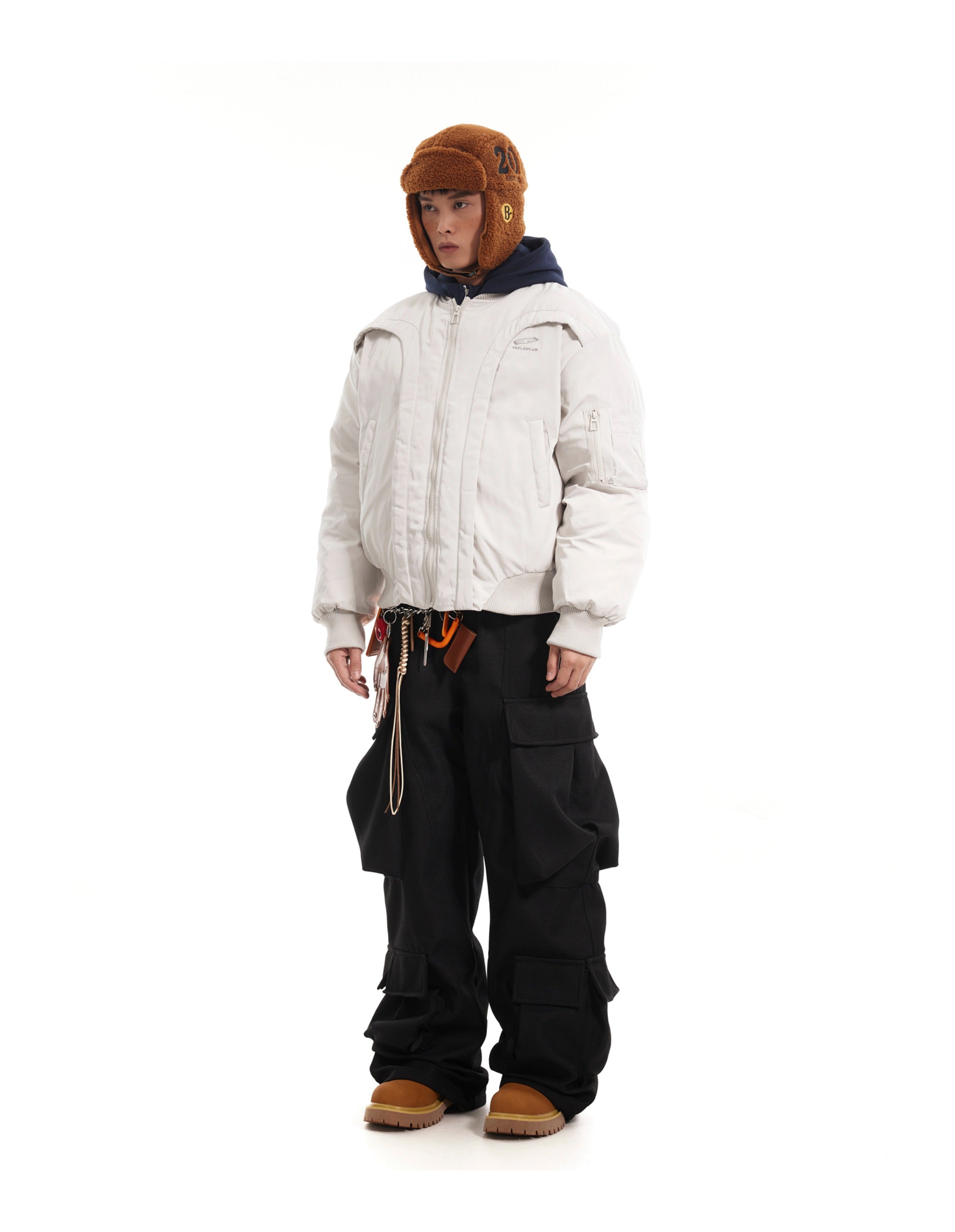 BTSG Curved Deconstructed M1 Padded Cotton Jacket