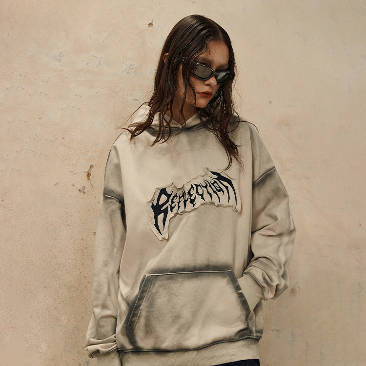 #OVDY Unisex embroidery patch embroidery hoodie