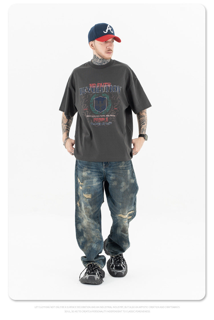 FORGIVNESS No. 6 embroidery 100% Cotton Tee