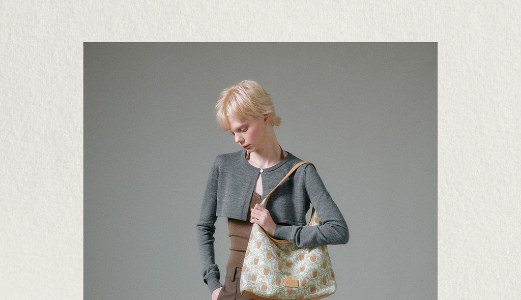 JACD Guochao Retro Tote Bag Underarm Bag