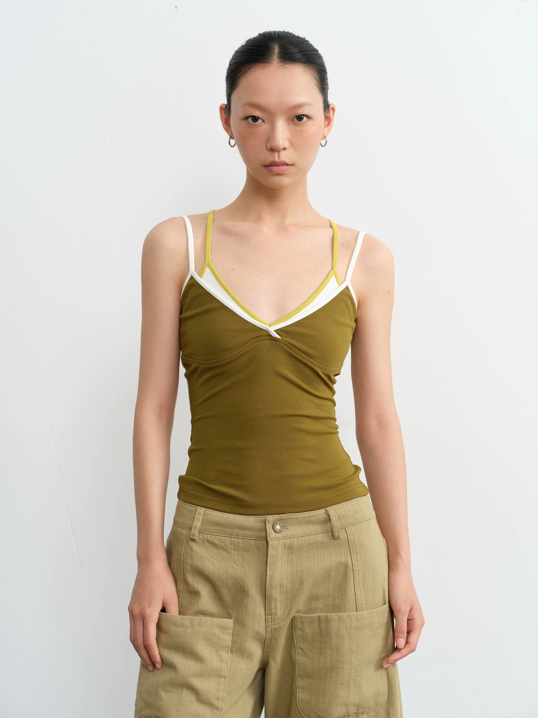 LINY LIBERTY Fake Two Piece Slim Sling