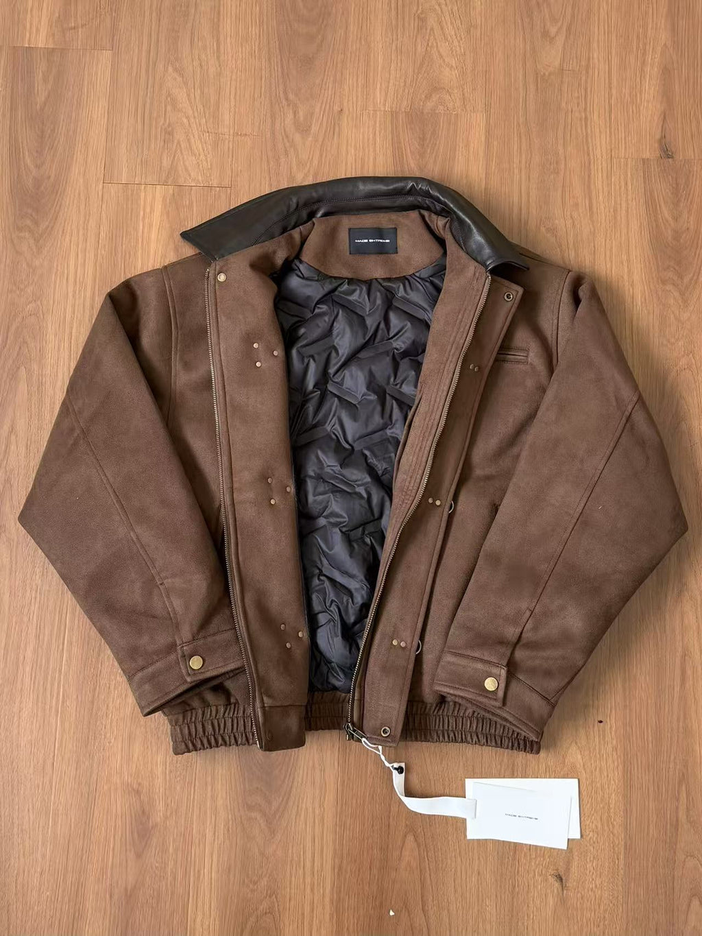 MADEEXTREME | Barn-Style Suede Down Jacket