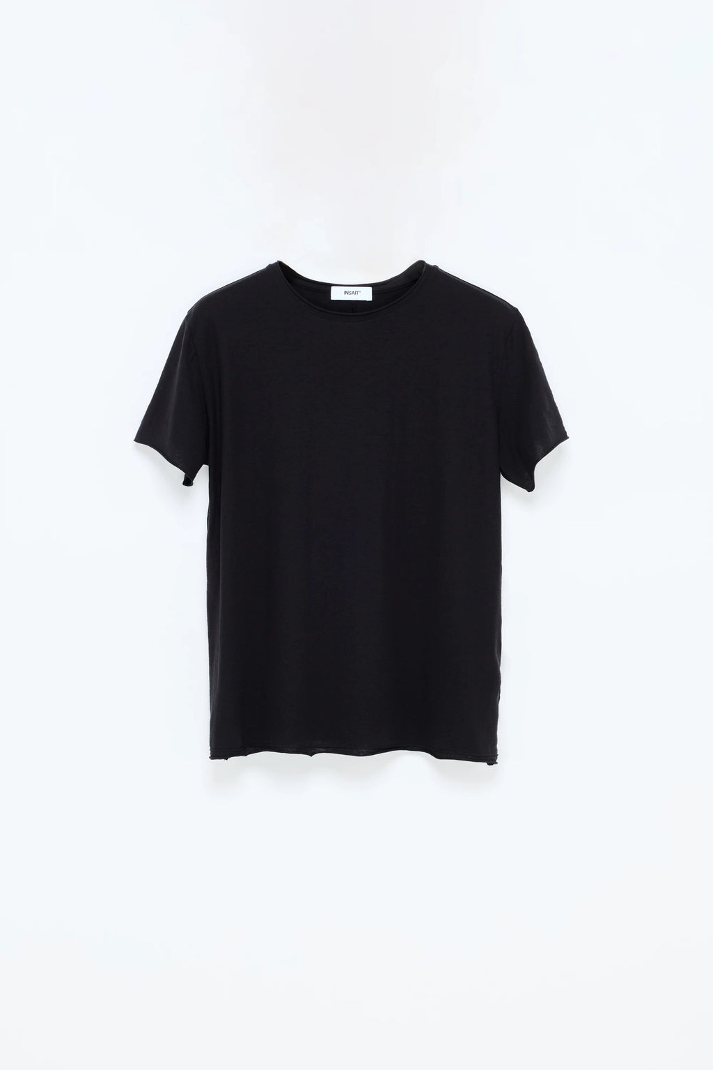 INSAIT Sheer Cozy High-Twist Cotton Breathable Cropped Tee