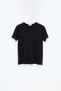 INSAIT Sheer Cozy High-Twist Cotton Breathable Cropped Tee