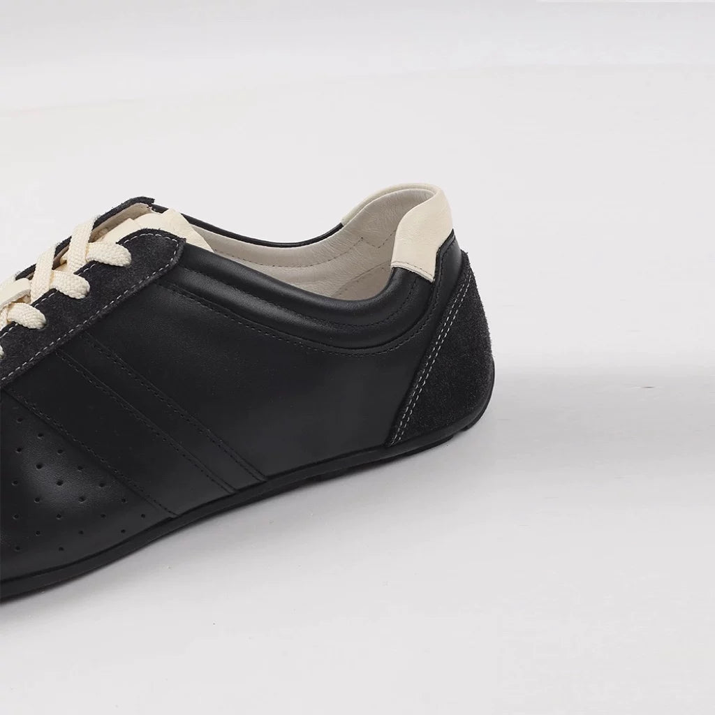 AMBSOM Suede Lace-Up Derby
