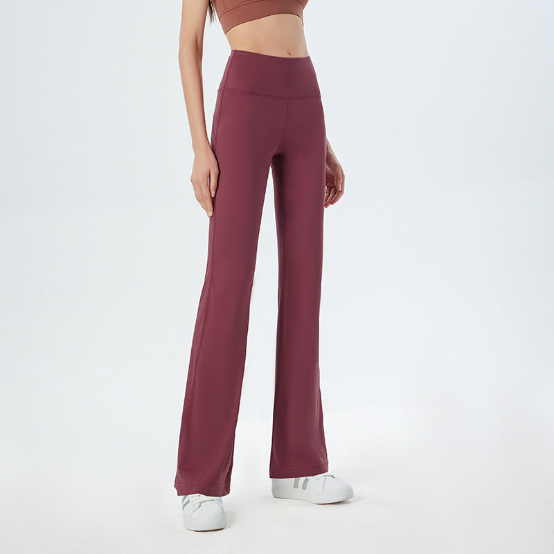 Athena Lulu Wide Leg High Waist Hip Lift Stretch Yoga Pants