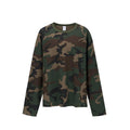 Inflation Camo 200g Raglan Loose Long-Sleeve Tee