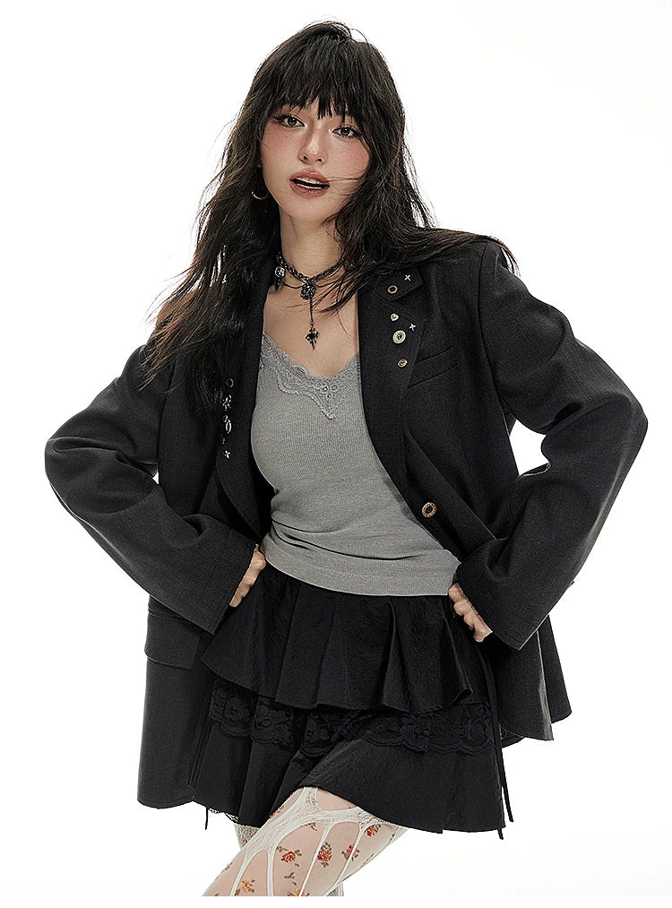 Imone Loose and Thin Suit Jacket