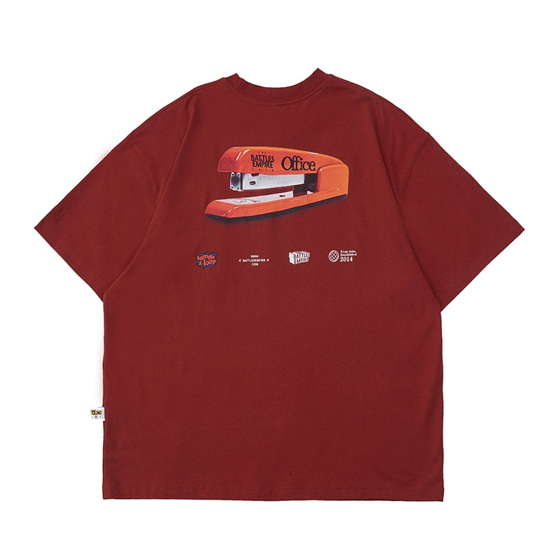 Battles Stapler Digital Printing Tee