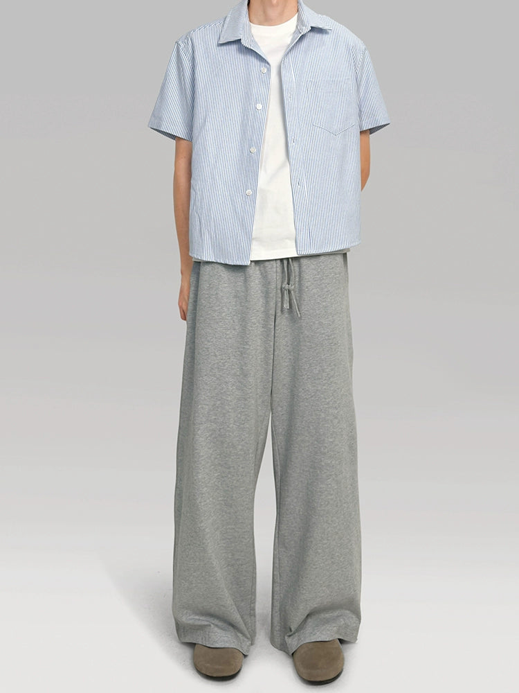 PLUS NO LOGO Striped Boxy Fit Shirt