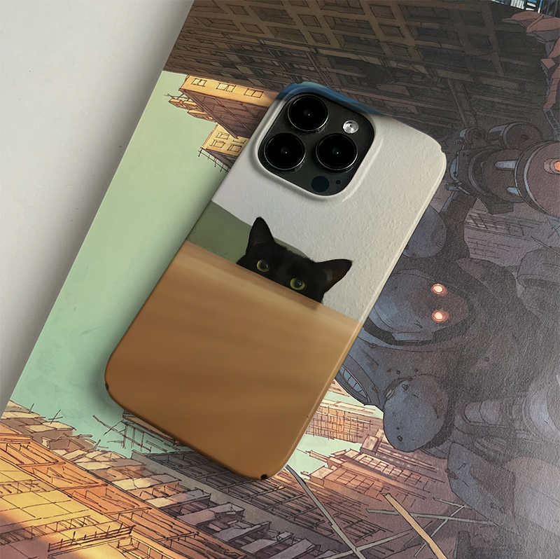 Pbcase Voyeur Cat Niche Apple Phone Case