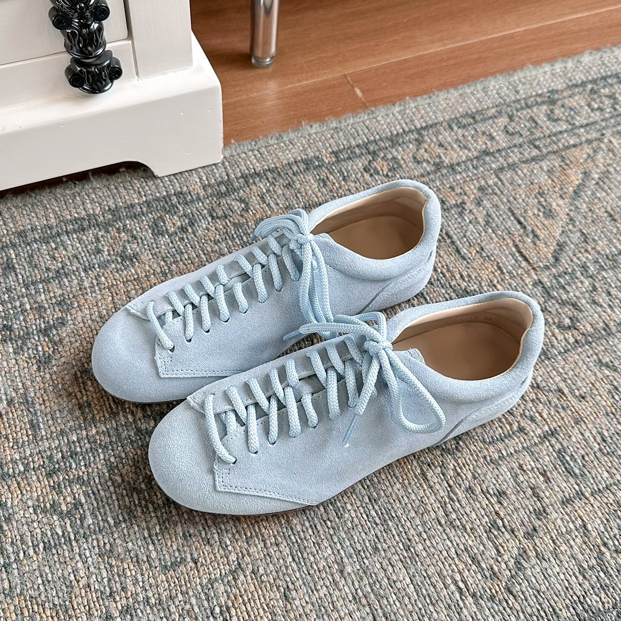 Lidaren Produced Suede Lace-Up Sneaker