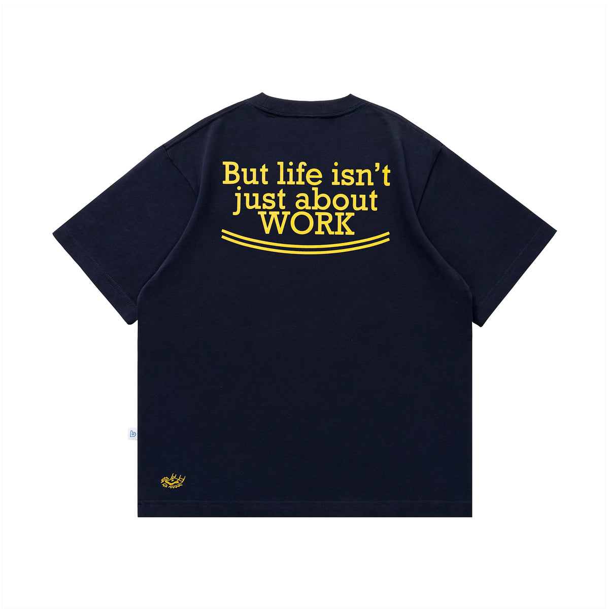 BENT IDEA Don't Wanna Work 260g Breathable Oversized Tee