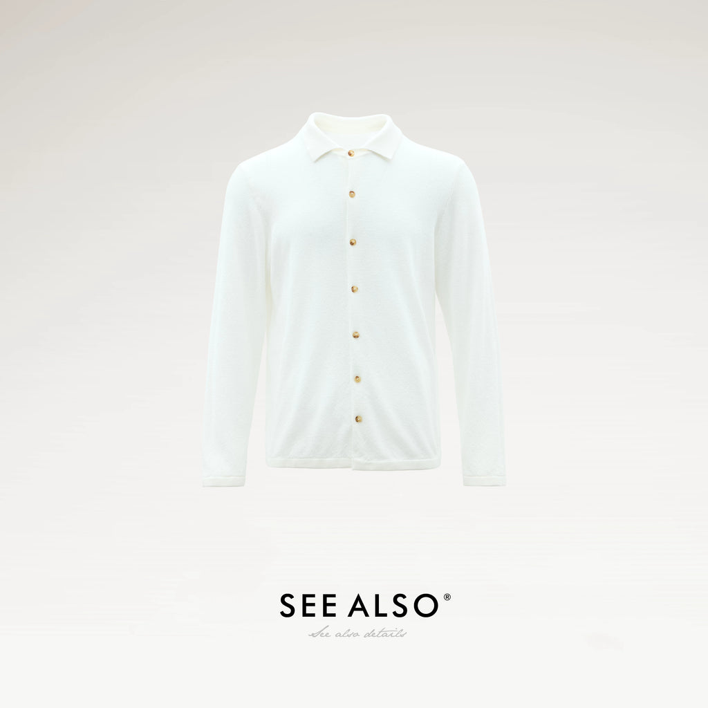 SEE ALSO Linen-Blend Breathable Relaxed Long-Sleeve Cardigan