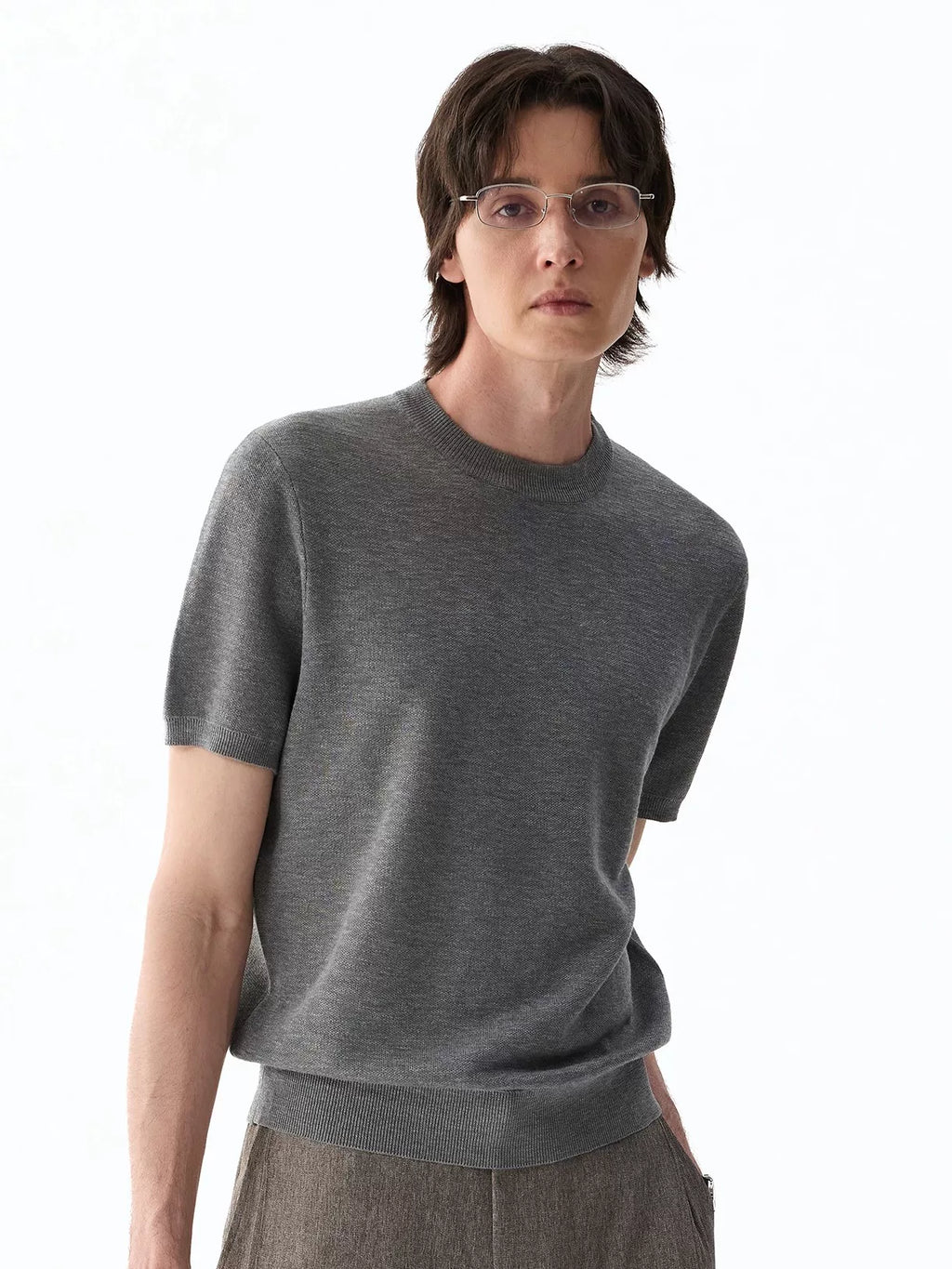 TERRAINCOGNITA Cool-Touch Breathable Bamboo-Linen Crewneck Tee