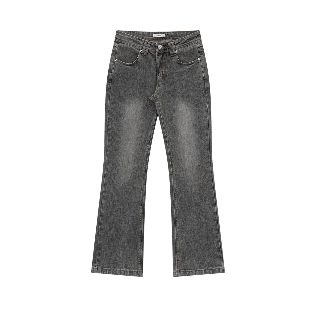 FUNKYFUN Millennium Retro Low-Rise Cropped Jeans