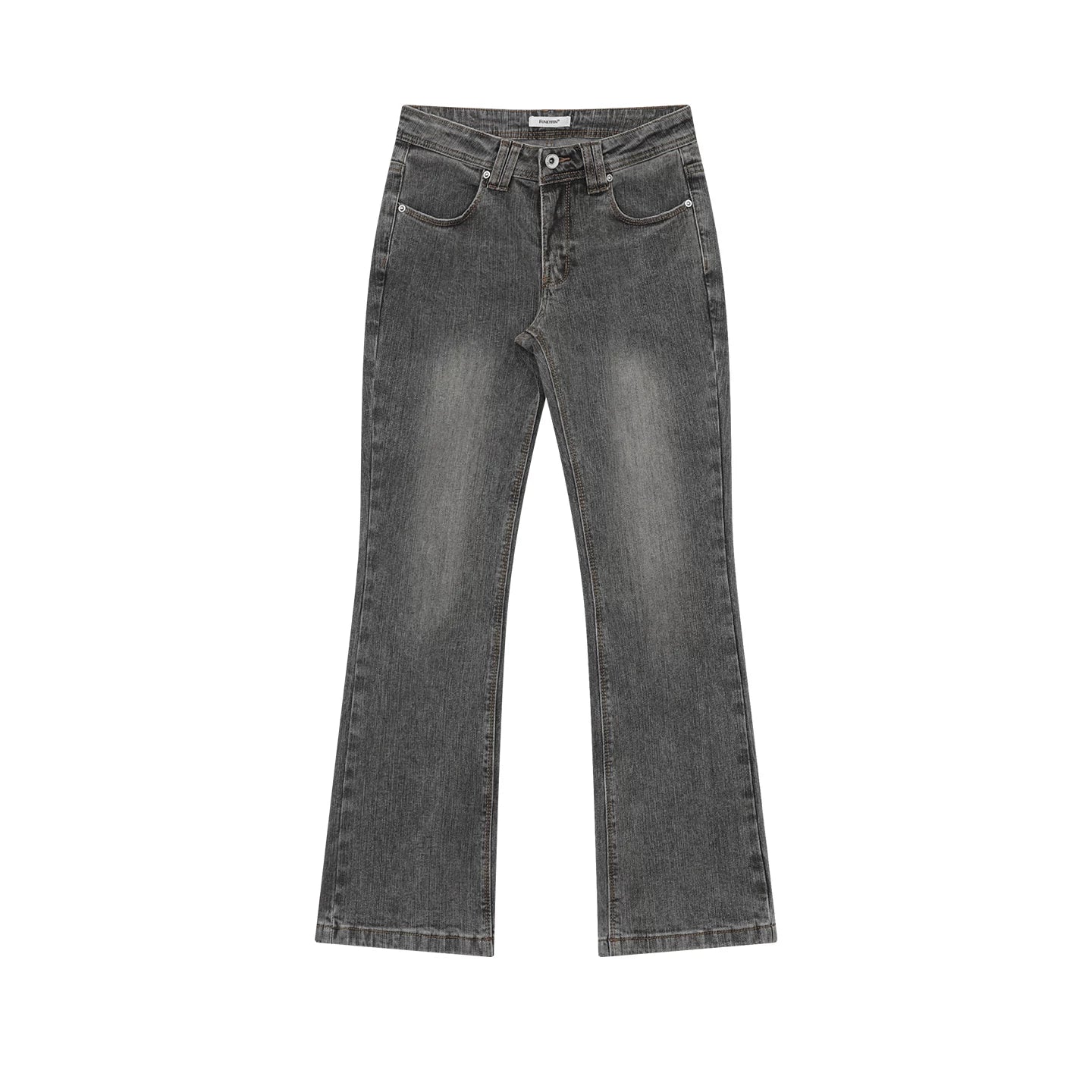 FUNKYFUN Millennium Retro Low-Rise Cropped Jeans