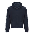 FTS Waffle Old Print Hooded Sweater Jacket