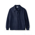 Madden casual seagull neck knitted polo shirt