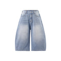Inflation Bamboo Scimitar Casual Loose Jeans