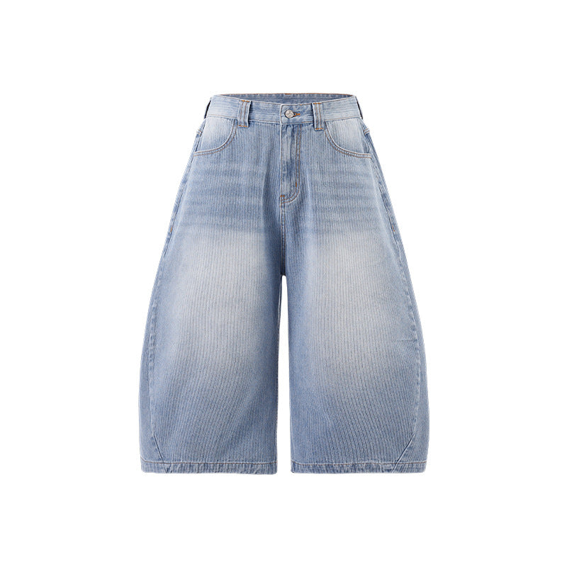 Inflation Bamboo Scimitar Casual Loose Jeans