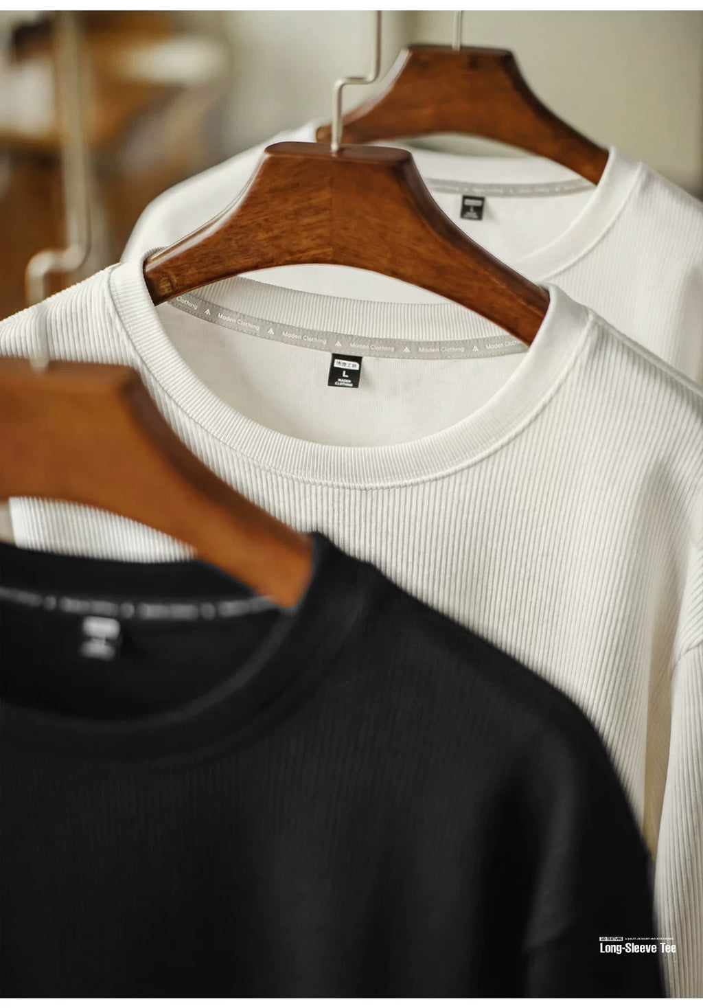 Madden 3D Pit Strip Long Sleeve Knitted Sweater