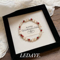 LIDAYE Cat's Eye Red Agate Bracelet