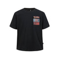 Remedy Spoof Red Double Bitter Belt Cover Loose Tee