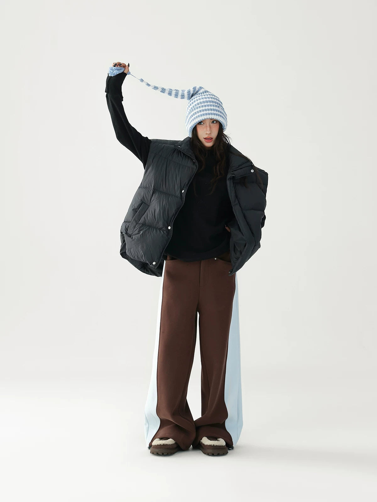 AceStudios Fun Side Label Wool Knitted Cap