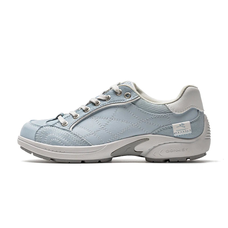 Mule Donkey Canvas Lace-Up Low-Top Sneaker
