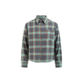 MANUSCRIPT Lake Green Plaid Flannel Shirt