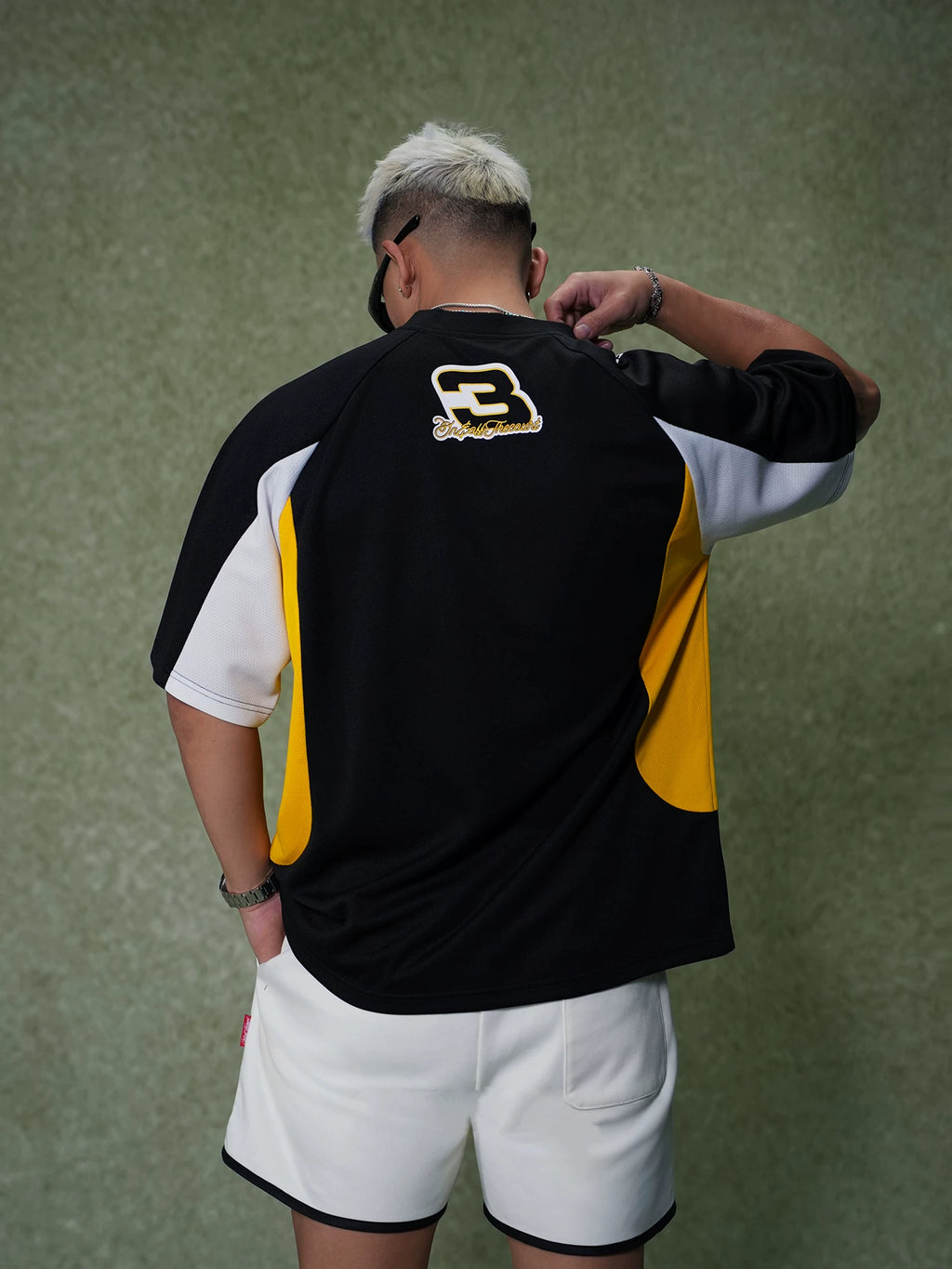 OOTC Letter Graphic 400g Breathable Oversized Tee