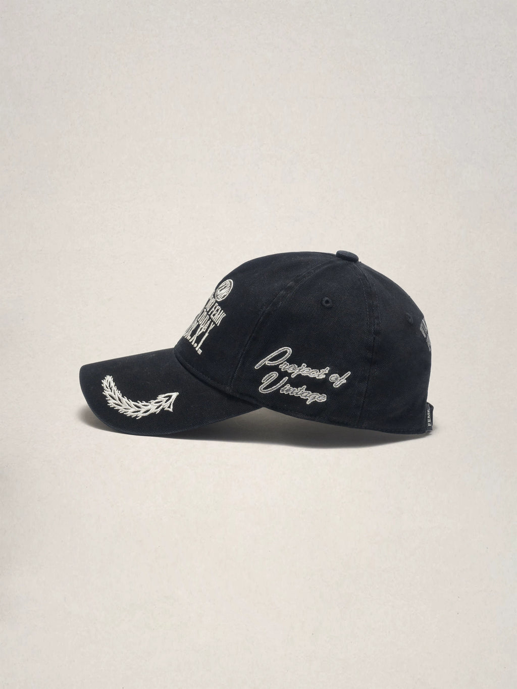 Fleamarket Vintage Alphabet Embroidered Cap