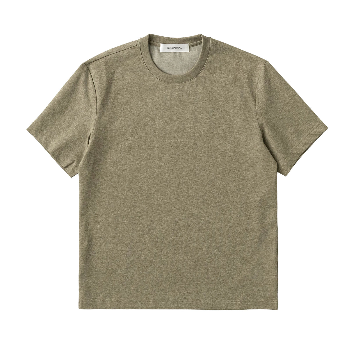 NONRADICAL Slub Yarn Fitted Breathable Tee