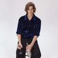 CHOR Velvet-Touch Long-Sleeve Shirt