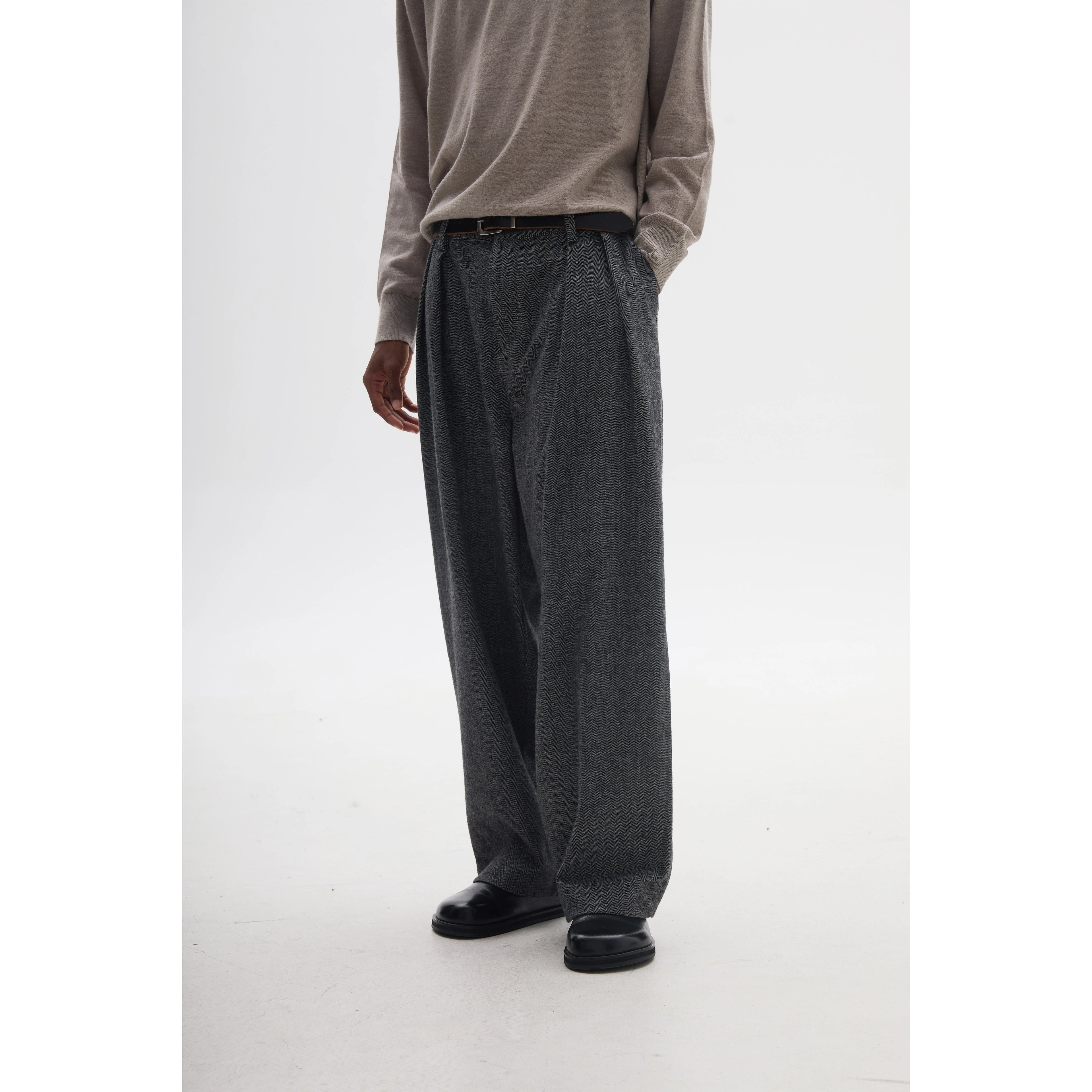 Anniehall Woolen Vintage Trousers